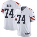 Wholesale Cheap Nike Bears #74 Germain Ifedi White Men's 2019 Alternate Classic Stitched NFL Vapor Untouchable Limited Jersey