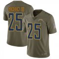 Wholesale Cheap Nike Chargers #25 Melvin Gordon III Olive Men's Stitched NFL Limited 2017 Salute to Service Jersey