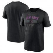 Cheap Men's New York Mets Black 2024 City Connect Legend Performance T-Shirt