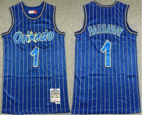 Wholesale Cheap Men\'s Orlando Magic #1 Penny Hardaway Blue 1994-95 Hardwood Classics Soul Swingman Throwback Jersey