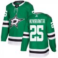 Cheap Adidas Stars #25 Joel Kiviranta Green Home Authentic Youth Stitched NHL Jersey