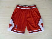 Wholesale Cheap Chicago Bulls Red Nike Mesh NBA Shorts