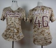 Wholesale Cheap Padres #46 Craig Kimbrel Camo Alternate 2 Women's Stitched MLB Jersey