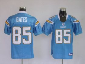 Wholesale Cheap Chargers Antonio Gates #85 Stitched Baby Blue NFL Jersey