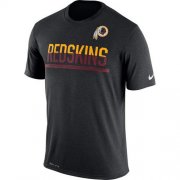 Wholesale Cheap Men's Washington Redskins Nike Practice Legend Performance T-Shirt Black