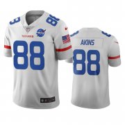 Wholesale Cheap Houston Texans #88 Jordan Akins White Vapor Limited City Edition NFL Jersey