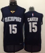 Wholesale Cheap Memphis Grizzlies #15 Vince Carter Navy Blue Swingman Jersey