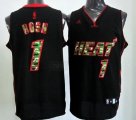 Wholesale Cheap Miami Heats #1 Chris Bosh Black Camo Fashion Jersey