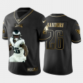 Cheap Philadelphia Eagles #26 Miles Sanders Nike Team Hero 2 Vapor Limited NFL 100 Jersey Black Golden