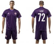 Wholesale Cheap Florence #72 Ilicic Home Soccer Club Jersey