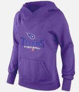 Wholesale Cheap Women's Tennessee Titans Big & Tall Critical Victory Pullover Hoodie Purple