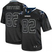 Wholesale Cheap Nike Cowboys #82 Jason Witten Lights Out Black Youth Stitched NFL Elite Jersey