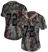 Wholesale Cheap Nike Vikings #72 Ezra Cleveland Camo Women's Stitched NFL Limited Rush Realtree Jersey