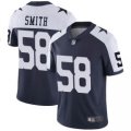 Wholesale Cheap Men's Dallas Cowboys #58 Aldon Smith Limited Navy Alternate Vapor Untouchable Jersey