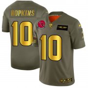 Wholesale Cheap Arizona Cardinals #10 DeAndre Hopkins NFL Men's Nike Olive Gold 2019 Salute to Service Limited Jersey