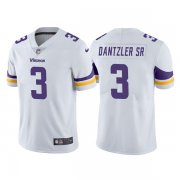 Wholesale Cheap Men's Minnesota Vikings #3 Cameron Dantzler White Vapor Untouchable Stitched Jersey