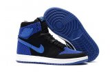 Wholesale Cheap Air Jordan 1 High Flyknit Royal True Blue/Black