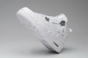 Wholesale Cheap Air Jordan 4 Retro Pure Money White/Metallic Silver