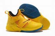 Wholesale Cheap Nike Lebron James Soldier 12 Shoes Knight Yellow