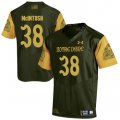 Wholesale Cheap Notre Dame Fighting Irish 38 Deon McIntosh Olive Green College Football Jersey