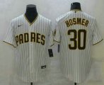 Wholesale Cheap men's san diego padres #30 ha eric hosmer white stitched mlb cool base nike jersey