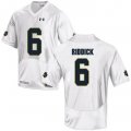 Wholesale Cheap Notre Dame Fighting Irish 6 Theo Riddick White College Football Jersey