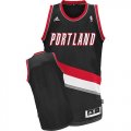 Wholesale Cheap Portland Trail Blazers Blank Black Swingman Jersey