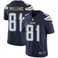 Wholesale Cheap Nike Chargers #81 Mike Williams Navy Blue Team Color Men's Stitched NFL Vapor Untouchable Limited Jersey