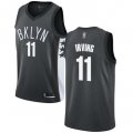 Wholesale Cheap Nets #11 Kyrie Irving Gray Basketball Swingman Statement Edition Jersey