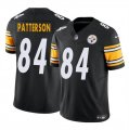 Cheap Men's Pittsburgh Steelers #84 Cordarrelle Patterson Black 2024 F.U.S.E. Vapor Untouchable Limited Football Stitched Jersey