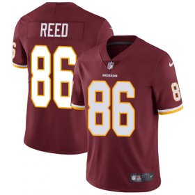 Wholesale Cheap Nike Redskins #86 Jordan Reed Burgundy Red Team Color Men\'s Stitched NFL Vapor Untouchable Limited Jersey