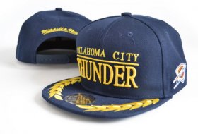 Wholesale Cheap NBA Oklahoma City Thunder Snapback Ajustable Cap Hat XDF 051