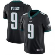 Wholesale Cheap Nike Eagles #9 Nick Foles Black Alternate Men's Stitched NFL Vapor Untouchable Limited Jersey