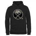 Wholesale Cheap Men's Buffalo Sabres Black Rink Warrior Pullover Hoodie