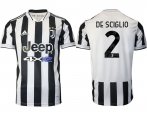 Wholesale Cheap Men 2021-2022 Club Juventus home aaa version white 2 Adidas Soccer Jersey