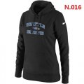 Wholesale Cheap Women's Nike Seattle Seahawks Heart & Soul Pullover Hoodie Black