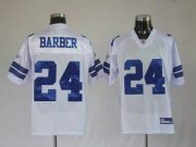 Wholesale Cheap Cowboys #24 Marion Barber White Stitched NFL Jersey