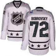 Wholesale Cheap Blue Jackets #72 Sergei Bobrovsky White 2017 All-Star Metropolitan Division Stitched NHL Jersey