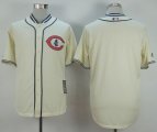 Wholesale Cheap Cubs Blank Cream 1929 Turn Back The Clock Stitched MLB Jersey