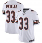 Cheap Men's Chicago Bears #33 Ian Wheeler White Vapor Football Stitched Jersey