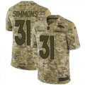 Wholesale Cheap Nike Broncos #31 Justin Simmons Camo Youth Stitched NFL Limited 2018 Salute to Service Jersey