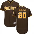 Wholesale Cheap Padres #20 Carlos Asuaje Brown Flexbase Authentic Collection Stitched MLB Jersey