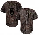 Wholesale Cheap Pirates #6 Starling Marte Camo Realtree Collection Cool Base Stitched MLB Jersey