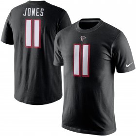 Wholesale Cheap Atlanta Falcons #11 Julio Jones Nike Player Pride Name & Number T-Shirt Black