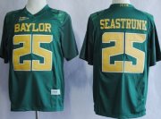 Wholesale Cheap Baylor Bears #25 Lache Seastrunk 2013 Green Jersey