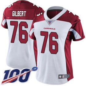 Wholesale Cheap Nike Cardinals #76 Marcus Gilbert White Women\'s Stitched NFL 100th Season Vapor Untouchable Limited Jersey