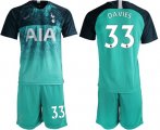 Wholesale Cheap Tottenham Hotspur #33 Davies Third Soccer Club Jersey