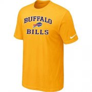 Wholesale Cheap Nike NFL Buffalo Bills Heart & Soul NFL T-Shirt Yellow