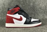 Wholesale Cheap Air Jordan 1 Retro Black toe Red/White-Black