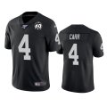 Wholesale Cheap Nike Raiders #4 Derek Carr Black 60th Anniversary Vapor Limited Stitched NFL 100th Season Jersey